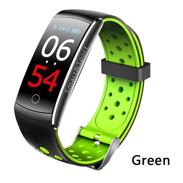 Smart Bracelet Heart Rate Monitor Waterproof Fitness Tracker Bluetooth Watch Band - Snapmart.store