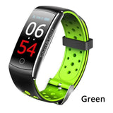 Smart Bracelet Heart Rate Monitor Waterproof Fitness Tracker Bluetooth Watch Band - Snapmart.store