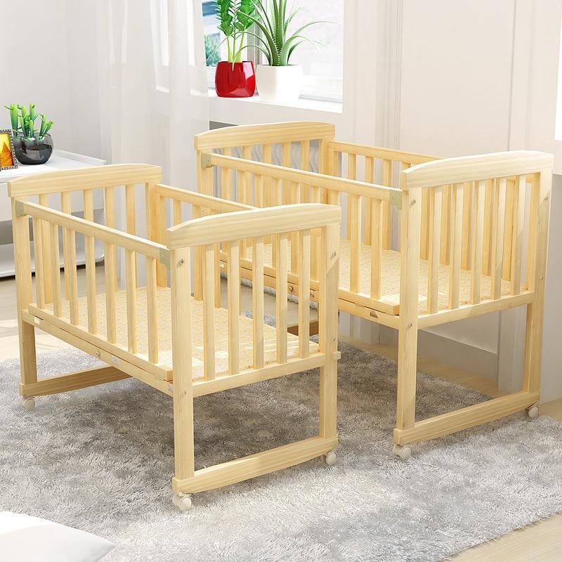 2 in 1 baby  sleep crib baby bed cradle - Snapmart.store