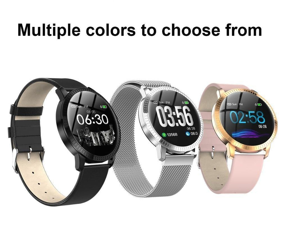 Smart Watch Waterproof Blood Pressure Monitor For Men Women - Snapmart.store