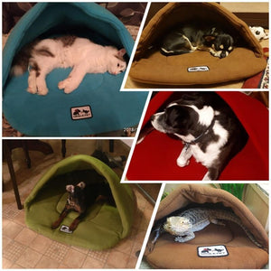 6 Colors Soft Polar Fleece Pet Beds Winter Warm Pet Heated Mat - Snapmart.store