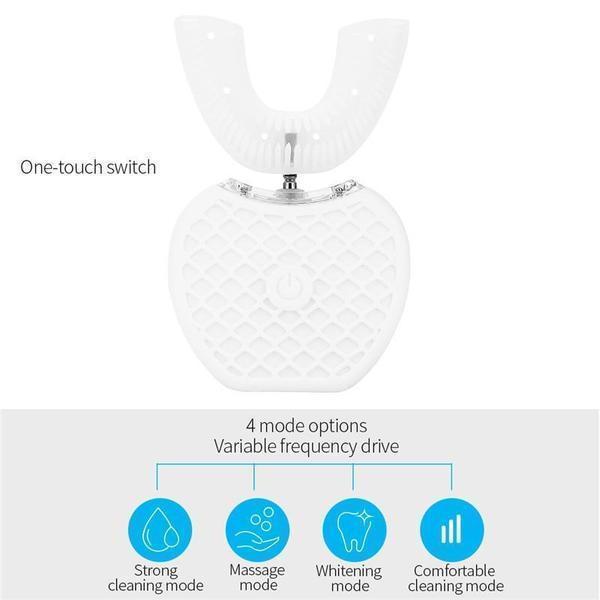 Sonic Automatic Toothbrush Ultrasonic 360 - Snapmart.store