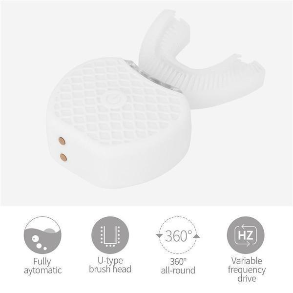 Sonic Automatic Toothbrush Ultrasonic 360 - Snapmart.store
