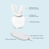 Sonic Automatic Toothbrush Ultrasonic 360 - Snapmart.store