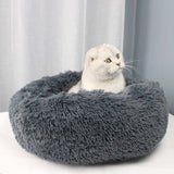 Calming Bed For Dogs, Cats, With Pet Anti-Anxiety - Snapmart.store