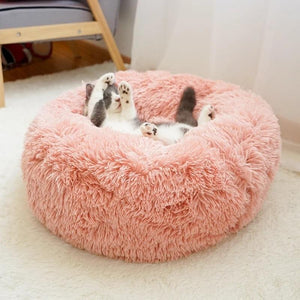 Calming Bed For Dogs, Cats, With Pet Anti-Anxiety - Snapmart.store