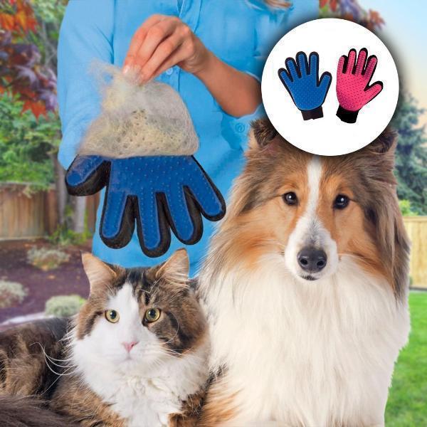 Deshedding Pet Grooming Glove - Snapmart.store