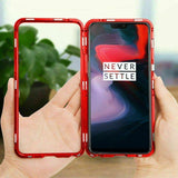 Ultra Magnetic Adsorption Phone Case Metal Edge Cover For OnePlus 6, 6T, 7, 7 Pro. - Snapmart.store